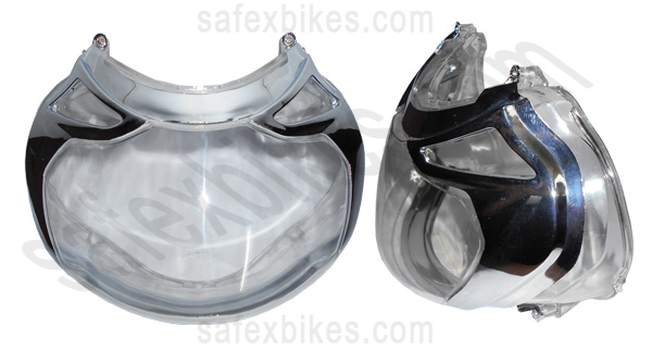 Bajaj discover 100cc headlight visor Clearance